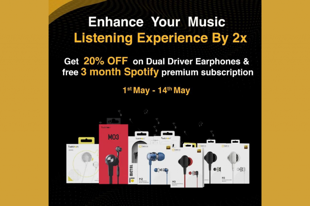 Tuddrom Nepal’s Dual Driver Earphones Sales Campaign: Enjoy Best Deals and Discounts dual driver earphone Tuddrom