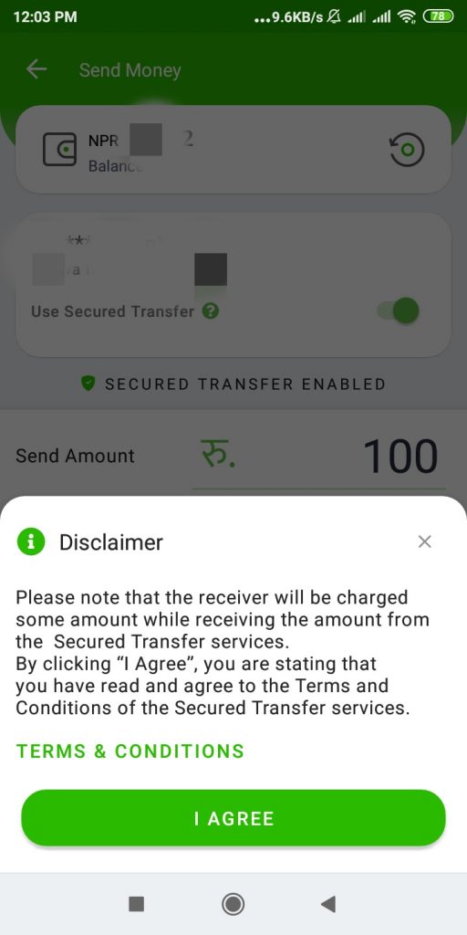 eSewa's "Secured Transfer" Feature: Know How to Use It 1