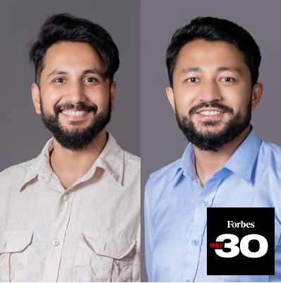 Forbes 30 Under 30 Asia List 2022 Niraj Kafle and Santosh Pandey