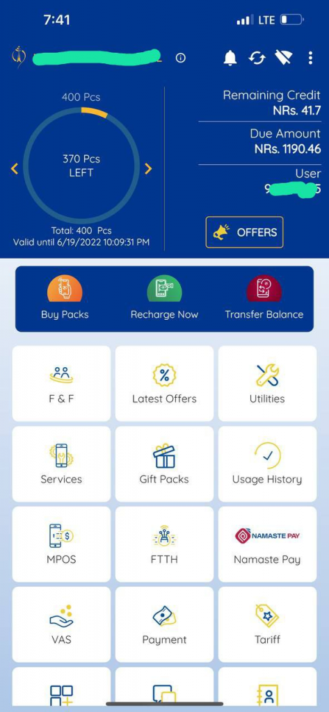 Nepal Telecom App