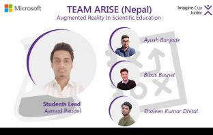Team ARISE Wins Microsoft Imagine Cup Junior 2022 from Nepal Arise wins microsoft imagine cup juniors 2022
