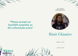Binit The Internet Hero is no more with us But his Binit land will be always with us.