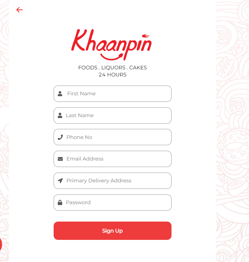 "Khaanpin" ; The Convenient Food Delivery Service for Daylight and Nighttime Hustlers 5