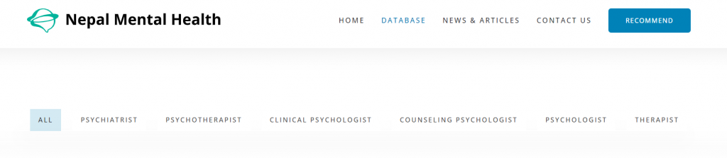 Nepal Mental Health: Nepal's First Public Generated Database for Mental Health Launched 1