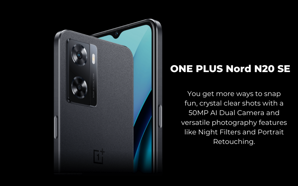 ONE PLUS Nord N20 SE Camera