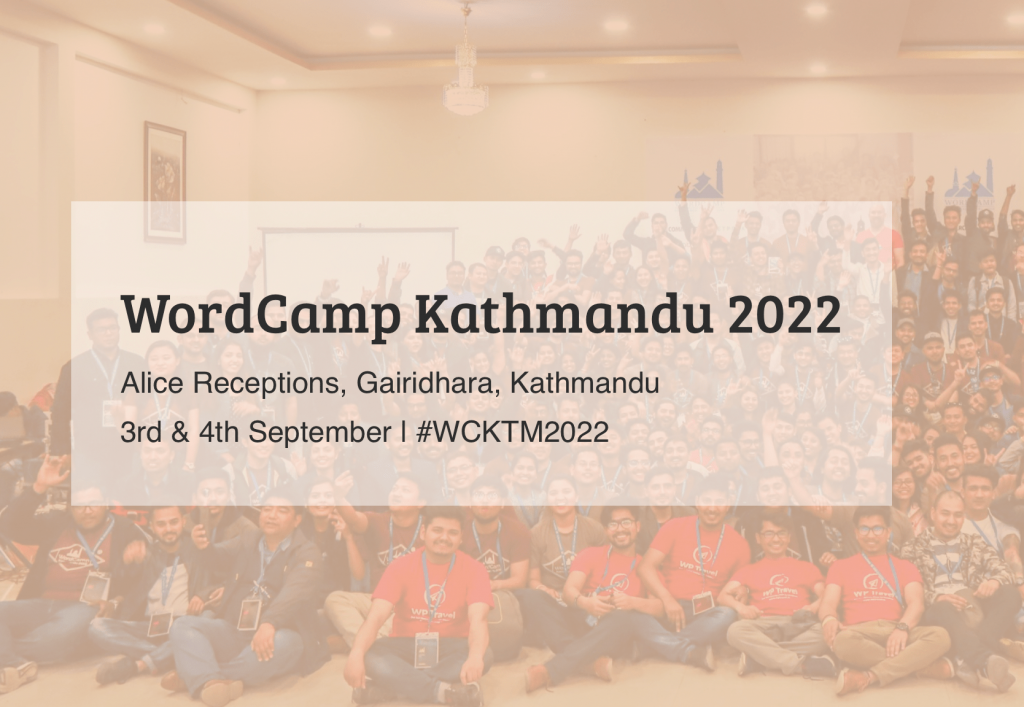 WordCamp Kathmandu 2022
