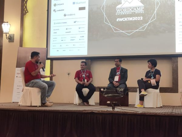 Speaker's Session on WordCamp Kathmandu 2022