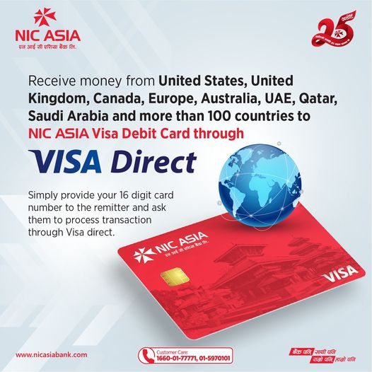 Visa Direct Launches in Nepal; Receive Remittance Directly From 100+ Countries Simply Through Your Visa Card Number 1