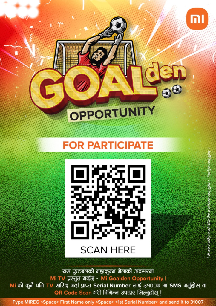 GOAL den opportunity on Mi