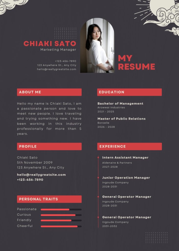 5 Best Resume Templates In Canva 1