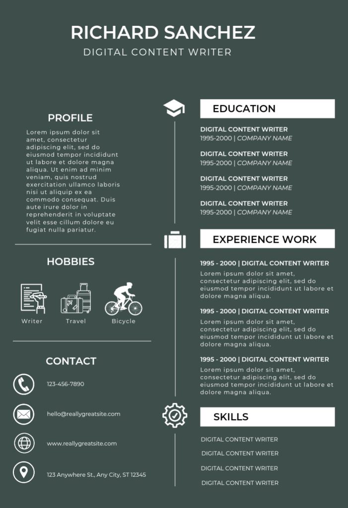 5 Best Resume Templates In Canva 5
