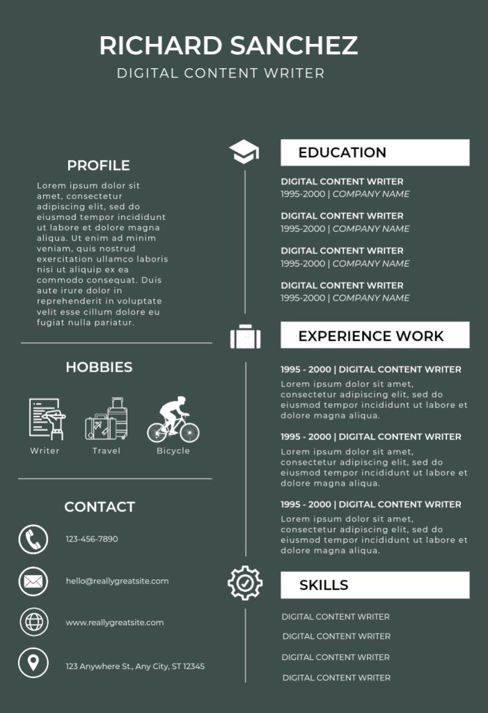 5 Best Resume Templates In Canva 4