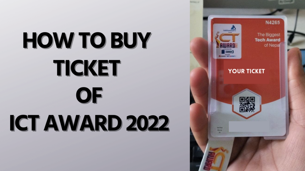 How To Buy Tickets Of ICT Award 2022?