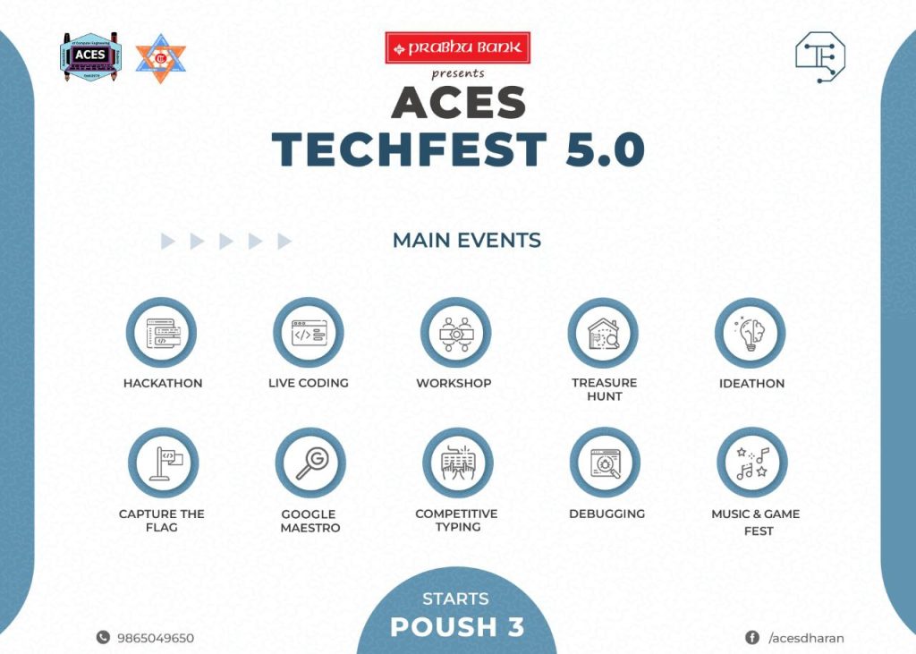 ACES TECHFEST 5.0: Biggest Technical Event inEastern Nepal ACES TECHFEST 5.0