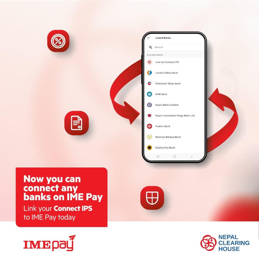 You Can Now Link any Bank Accounts in IME Pay IME pay