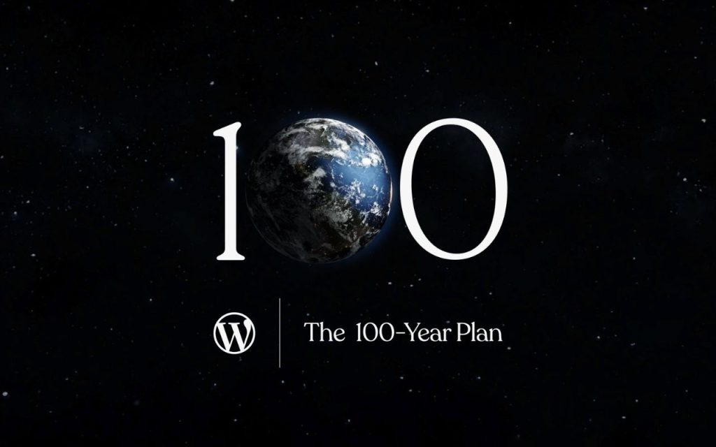 WordPress 100-Year Domain Registration Plan
