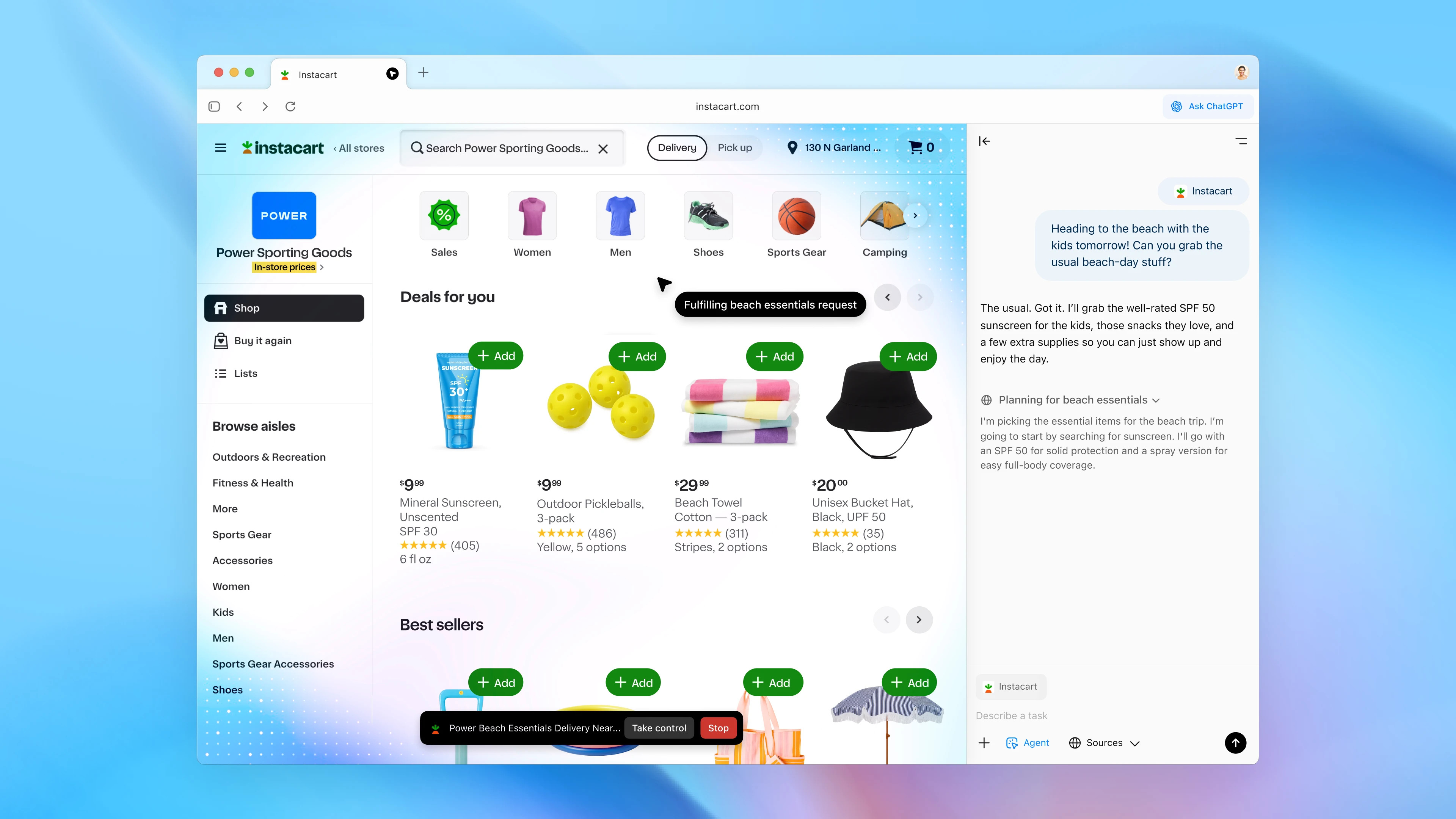 ChatGPT Shopping Feature